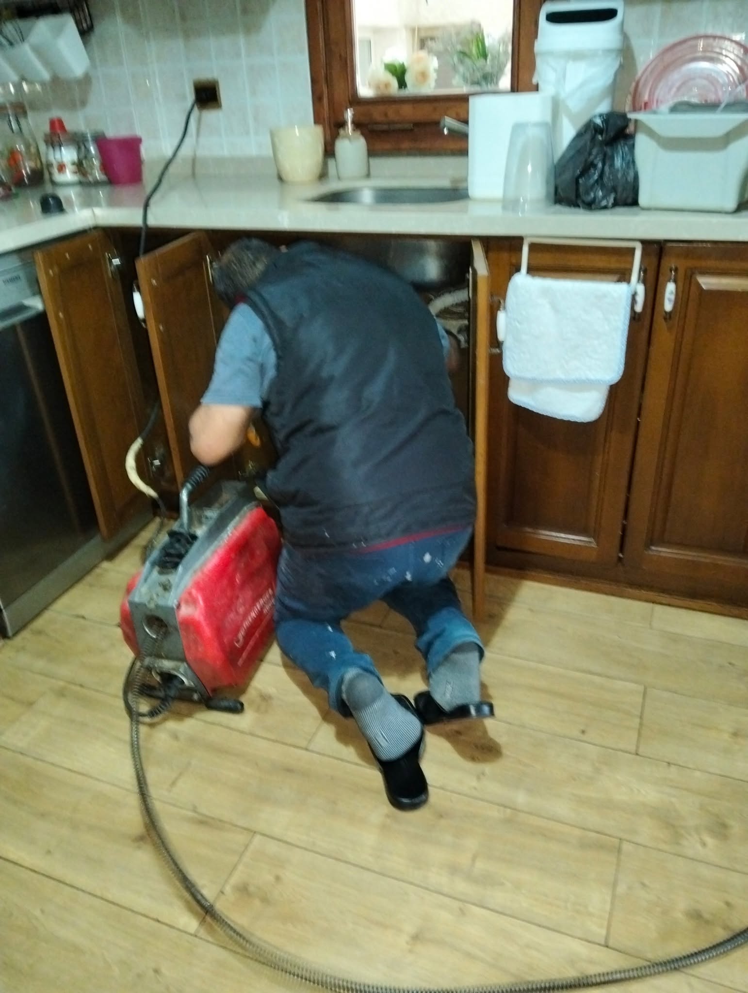 Çatalca lavabo pimaş açma